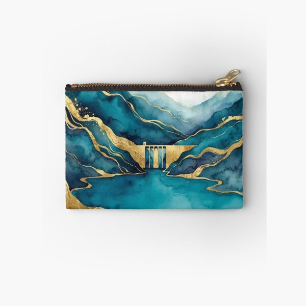 Item preview, Potrerillos Dam in Watercolor - Argentine Landscapes designed and sold by Esencia Argentina.
