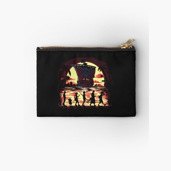 Item preview, Straw Hat Pirates Sunset Silhouette Thousand Sunny One Piece Crew Adventure Fan Art Apparel Gift designed and sold by CaseMitch.