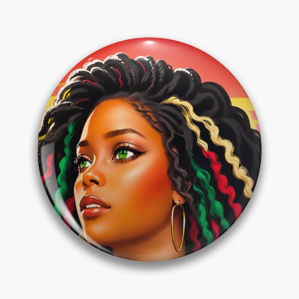 Item preview, Free Spirit Rasta Woman | Afro Pride | Reggae Culture Graphic T-Shirt designed and sold by GarnerSupplyCo.