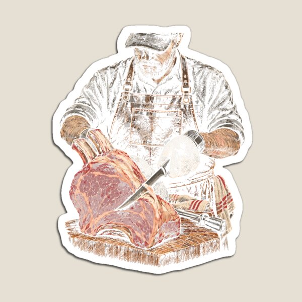 Item preview, Butcher Butchering designed and sold by DreamsellR.