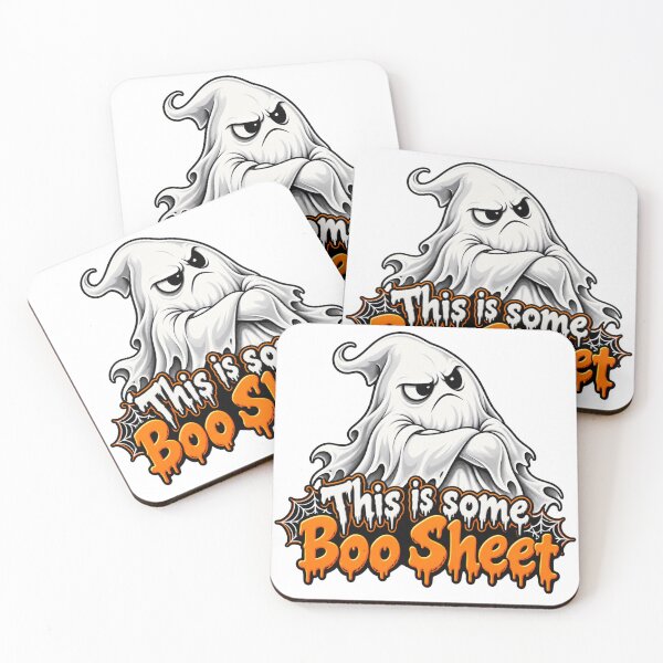 Item preview, This is Some Boo Sheet, Halloween designed and sold by Inappropriate Ink.