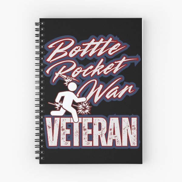 Item preview, Bottle Rocket War Veteran – Funny Firework Mishap Stick Figure Retro Explosion Humor Graphic designed and sold by GFamilyC.