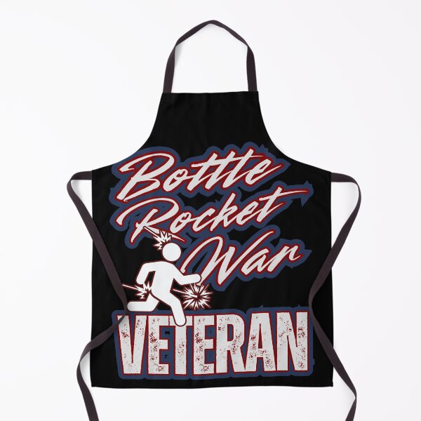 Item preview, Bottle Rocket War Veteran – Funny Firework Mishap Stick Figure Retro Explosion Humor Graphic designed and sold by GFamilyC.