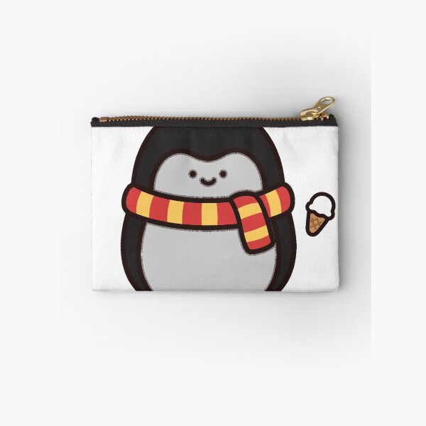 Item preview, Cute Chibi Penguin Snow Ice To Meet You Winter Sticker designed and sold by xiaoxiaochibi.