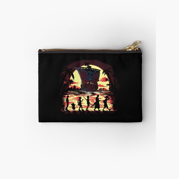 Item preview, Straw Hat Pirates Sunset Silhouette Thousand Sunny One Piece Crew Adventure Fan Art Apparel Gift designed and sold by CaseMitch.
