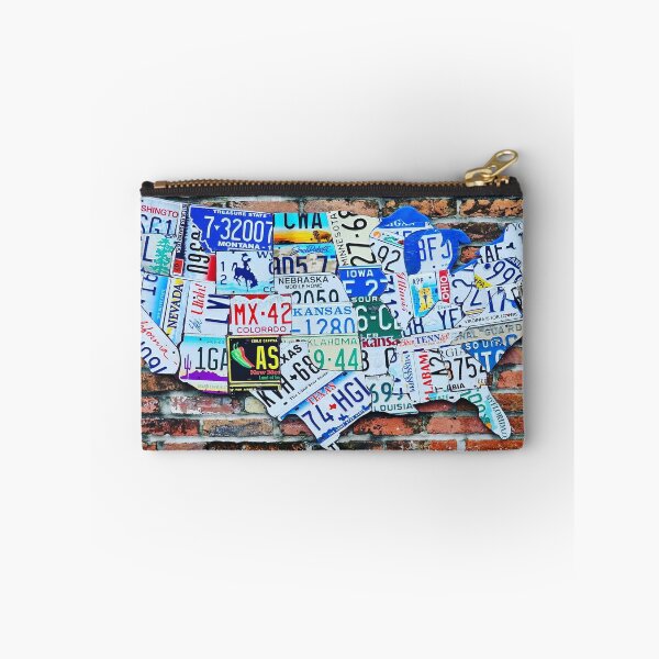 Item preview, United States License Plate Map designed and sold by GreatPlates.