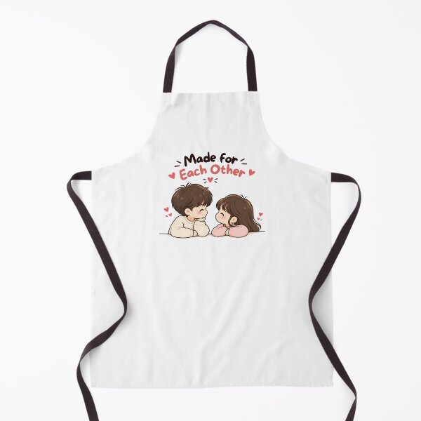 Item preview, Made for Each Other – Cute Kawaii Couple Love Romantic Design designed and sold by CRAZZYDOODLES.