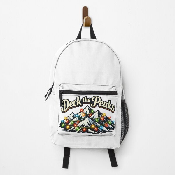 Item preview, Deck the Peaks Festive Mountain Christmas Lights designed and sold by GabeMountainArt.