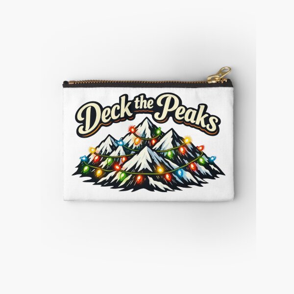 Item preview, Deck the Peaks Festive Mountain Christmas Lights designed and sold by GabeMountainArt.