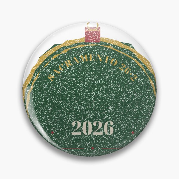 Item preview, Sacramento 26.2 2026 Ornament Club Seal designed and sold by thestevebro.