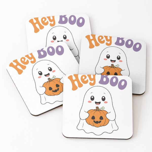 Item preview, Hey Boo Halloween Shirt, Cute Ghost with Pumpkin T-Shirt designed and sold by AdliUltra.