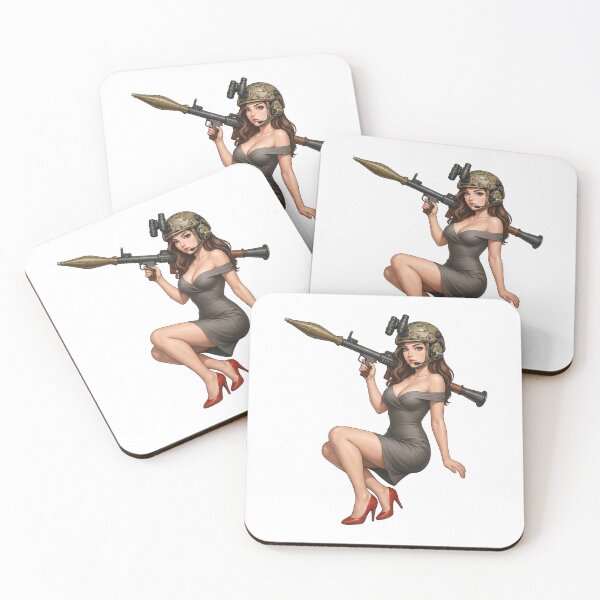 Item preview, Rocket Launcher Girl designed and sold by RAWLIFEGRAPHIC.