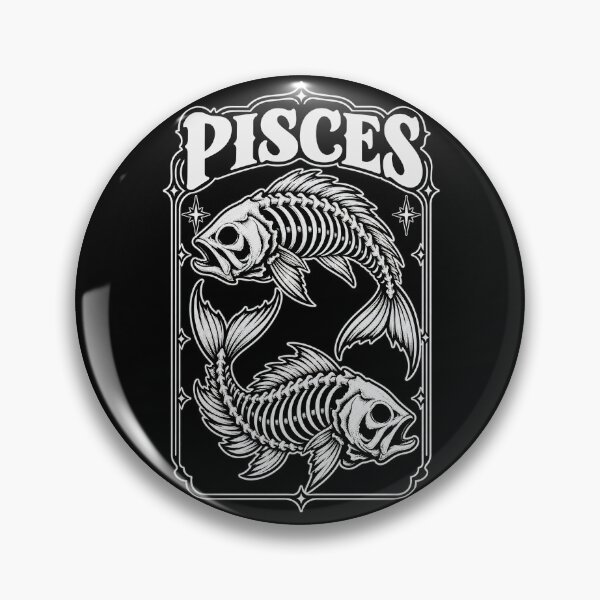 Item preview, Pisces Skeleton Fish Tarot Design designed and sold by SteadyRolling.