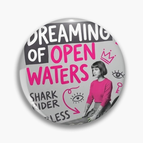Item preview, A Shark Jumps the 'Open' Water Cool Cool Pool and Takes One 'Heart-y' Bite Out of Corporate Branding (Legally Distinct) designed and sold by Print Fiction.
