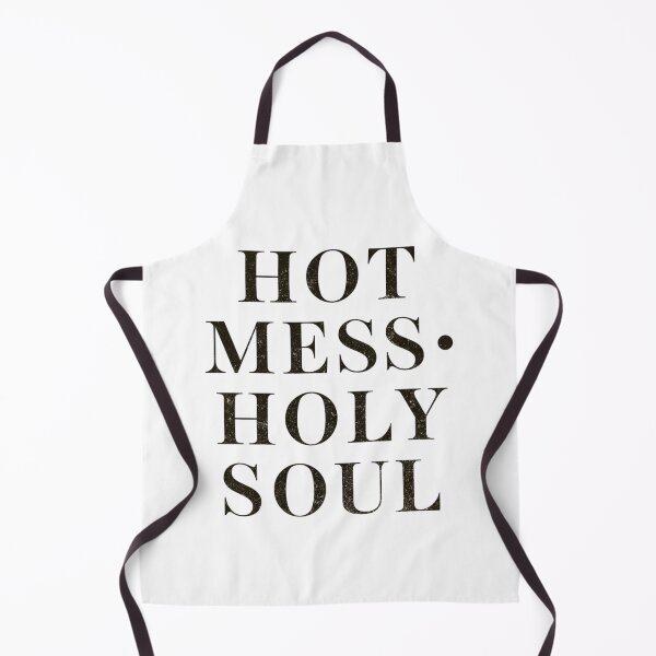 Item preview, Hot Mess Holy Soul Funny Spiritual Quote designed and sold by HouseOfMitos.