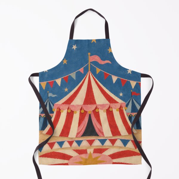 Item preview, Vintage Circus Tent Art – Whimsical Big Top Carnival designed and sold by Love Pantone .