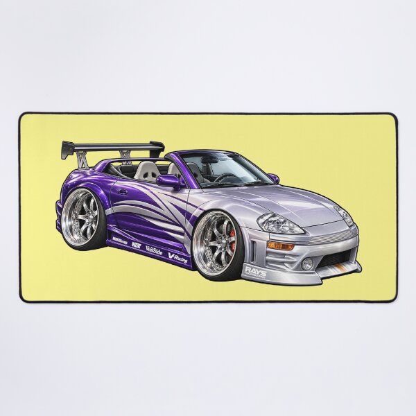 Artikelvorschau, Purple Widebody Roadster Car Culture entworfen und verkauft von AIEverything.