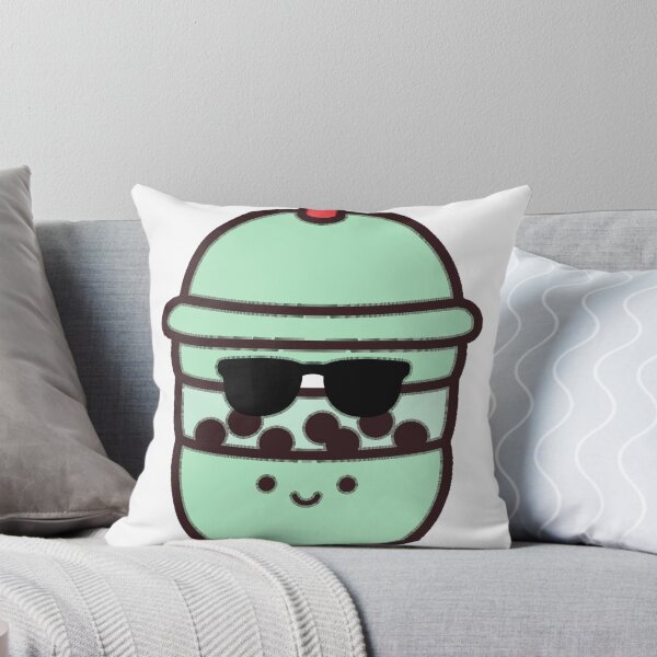 Item preview, Cool Chibi Boba Milk Tea Sunglasses Boba Baddie Sticker designed and sold by xiaoxiaochibi.