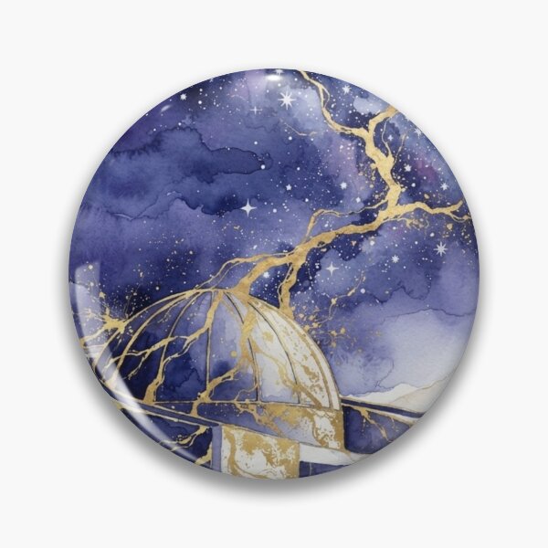 Item preview, Malargüe Planetarium in Watercolor - Argentine Landscapes designed and sold by Esencia Argentina.