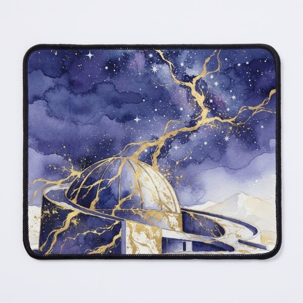Item preview, Malargüe Planetarium in Watercolor - Argentine Landscapes designed and sold by Esencia Argentina.