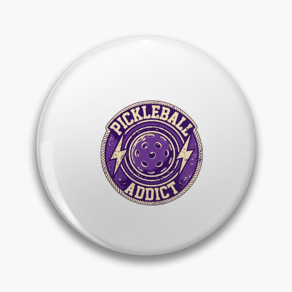 Item preview, Pickleball Shirt Addict Funny Vintage Badge Player Gift designed and sold by DinkLifeCo.