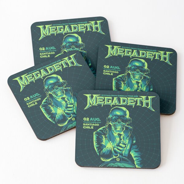 Item preview, Megadeth Original Custom Vintage Music Band Tee Unique Poster Wall Art designed and sold by Cool Robot Bro..