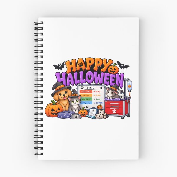 Item preview,  Happy Halloween Veterinary Triage – Spooky Emergency Vet Clinic designed and sold by Bettybee00.