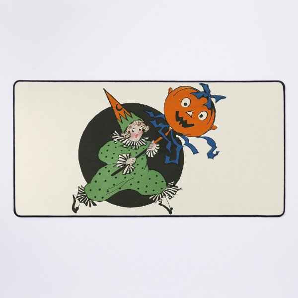 Item preview, Wishing You and Yours a Happy Hallowe'en, Gibson Art Co. Postcard designed and sold by Exhumed Archives.