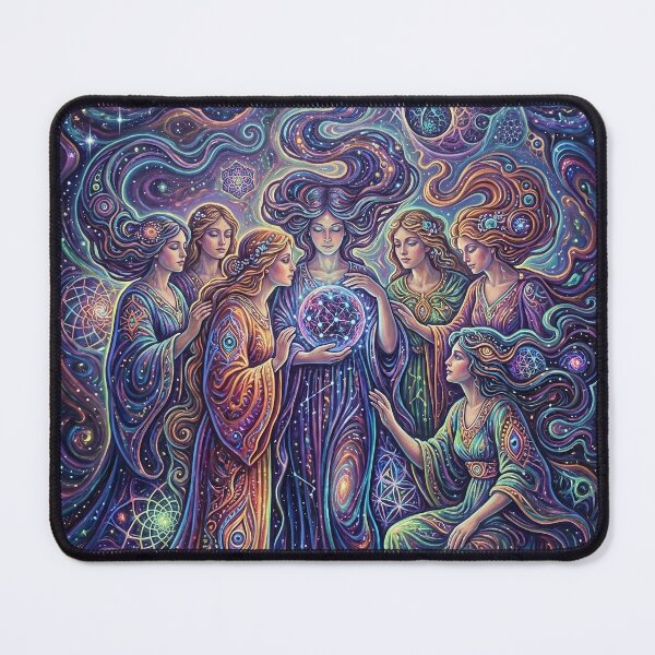 Item preview, Pleiades Seven Sisters - Psychedelic Art designed and sold by Lucid Dream Pixel.