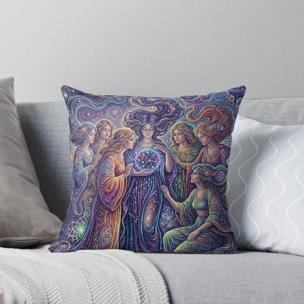 Item preview, Pleiades Seven Sisters - Psychedelic Art designed and sold by Lucid Dream Pixel.