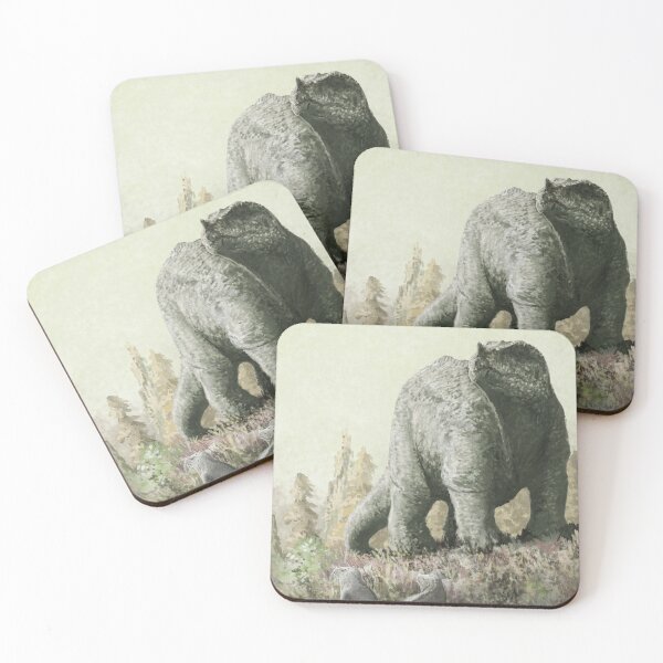 Item preview, Old-timey Iguanodon, with old-timey iguanodontlets designed and sold by MarkWitton.