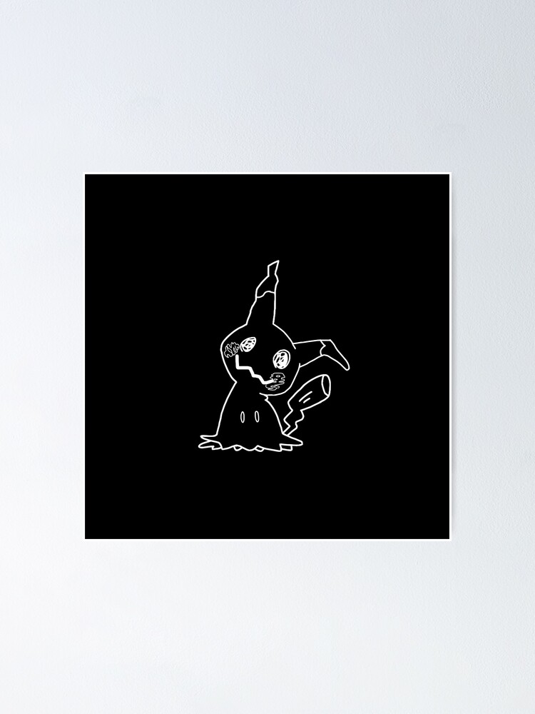 Thumbnail 1 of 3, Poster, Mimikyu designed and sold by Alcorix.