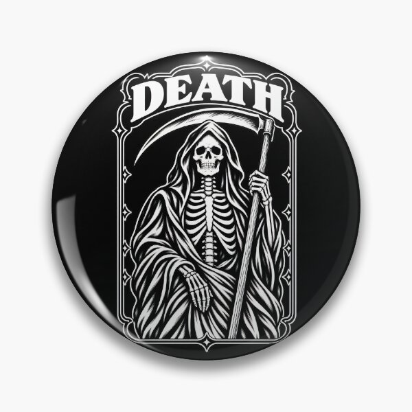Item preview, Death Skeleton Reaper Tarot Design designed and sold by SteadyRolling.