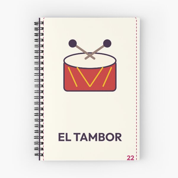 Item preview, El Tambor Lotería Card · The Drum · Mexican Loteria No. 22 designed and sold by EdicionesSastal.