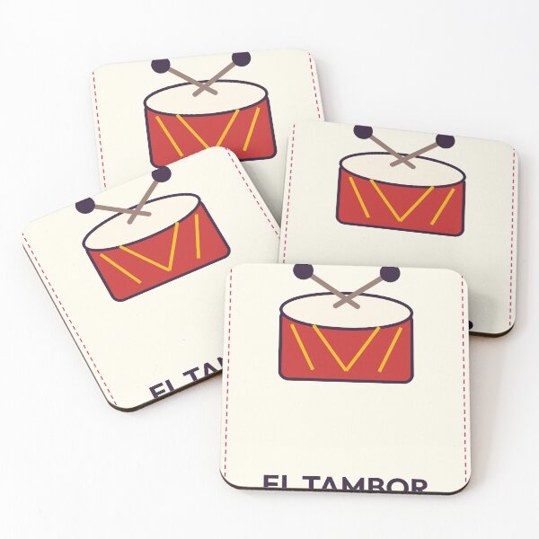 Item preview, El Tambor Lotería Card · The Drum · Mexican Loteria No. 22 designed and sold by EdicionesSastal.