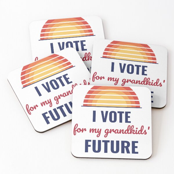 Item preview, I Vote For My Grandkids' Future designed and sold by Eagle Eye Roll.