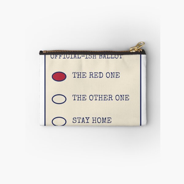 Item preview, Fill In The Red Bubble Ballot designed and sold by Eagle Eye Roll.