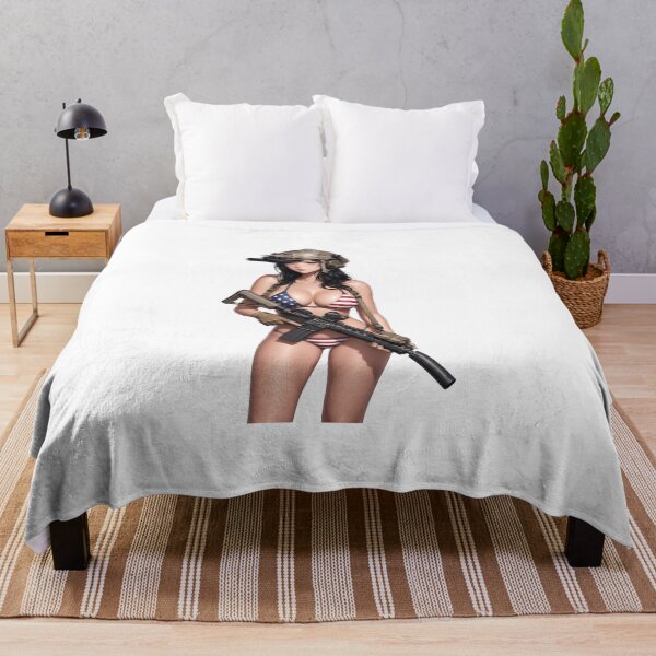 Item preview, American Gun Girl by RAWLIFEGRAPHIC designed and sold by RAWLIFEGRAPHIC.