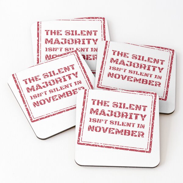 Item preview, Silent Majority Speaks In November designed and sold by Eagle Eye Roll.