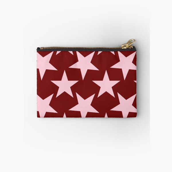 Item preview, Cute Y2K Retro Star Pattern in Pink and Burgundy Aesthetic | Vintage Star Preppy Design Gift for Women and Girls | Coquette Pink Stars on Deep Maroon Background designed and sold by VivaFy.