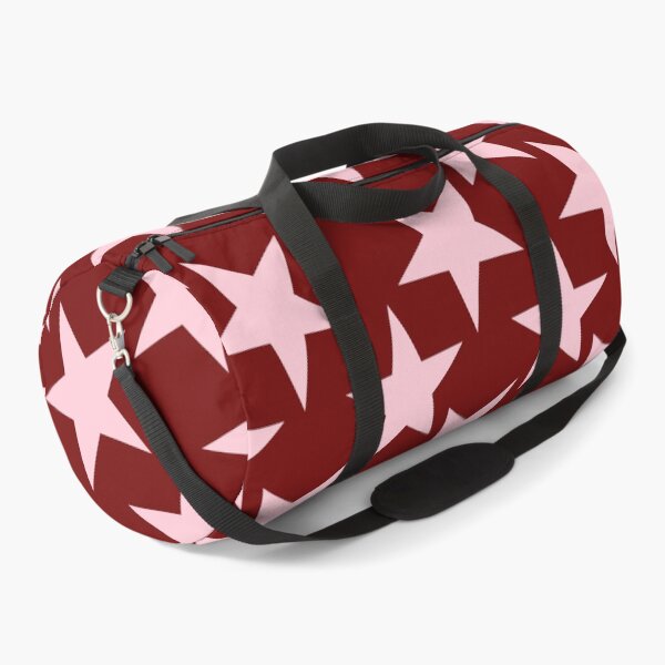 Item preview, Cute Y2K Retro Star Pattern in Pink and Burgundy Aesthetic | Vintage Star Preppy Design Gift for Women and Girls | Coquette Pink Stars on Deep Maroon Background designed and sold by VivaFy.