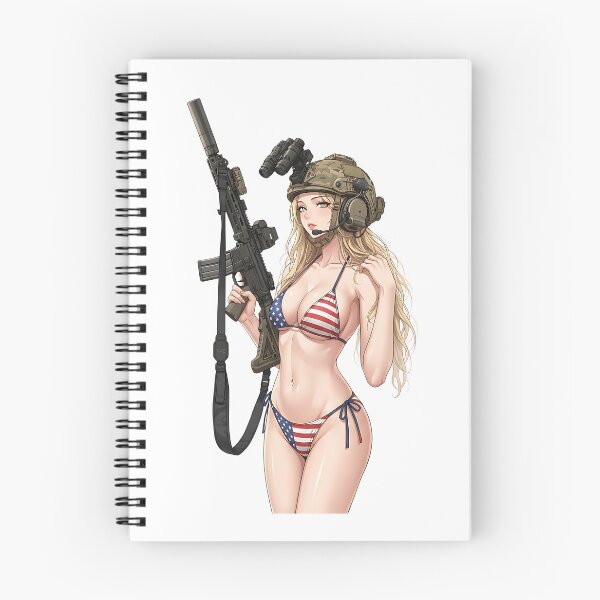 Item preview, American Gun Girl by RAWLIFEGRAPHIC designed and sold by RAWLIFEGRAPHIC.