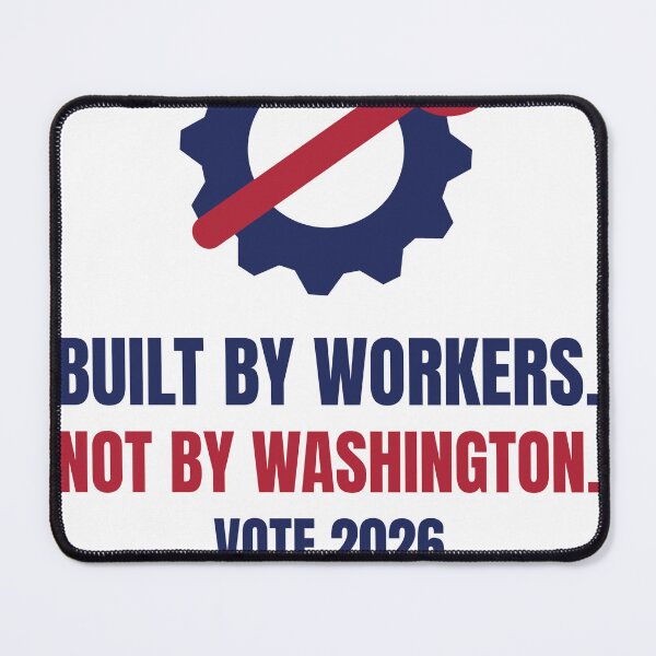 Item preview, Built By Workers Voting For Workers designed and sold by Eagle Eye Roll.