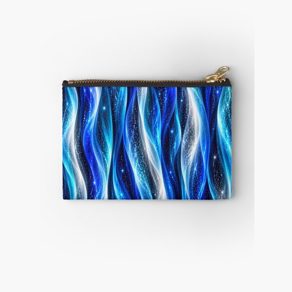 Item preview, Arctic Blue Aurora – Icy Celestial Wave Pattern designed and sold by HO•Designs.