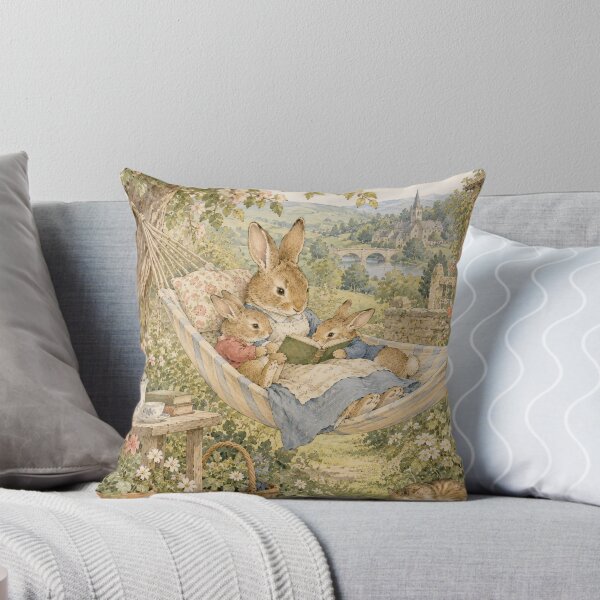 Item preview, Beatrix Potter Reading Time Print  designed and sold by Blue  Robin.