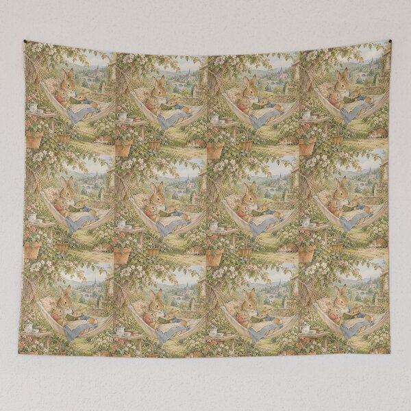 Item preview, Beatrix Potter Reading Time Print  designed and sold by Blue  Robin.