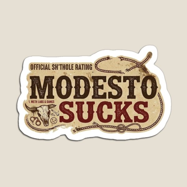 Item preview, Modesto Sucks Rodeo Meth Labs designed and sold by Modesto-Sucks.