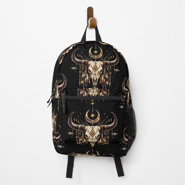 Item preview, Mystical Buffalo Skull Celestial Boho Art designed and sold by Kvllo Collective Co..
