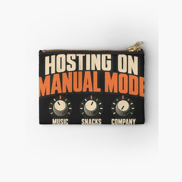 Item preview, Hosting on Manual Mode – Vintage Analog Party Design designed and sold by Golden Era Studio.
