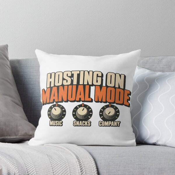 Item preview, Hosting on Manual Mode – Vintage Analog Party Design designed and sold by Golden Era Studio.